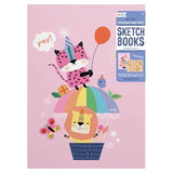 OOLY Doodle Pad Duo Sketchbooks - Safari Party (set of 2 white paper sketchbooks) - Laadlee