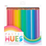 OOLY Pastel Hues Colored Pencils - Set of 24 - Laadlee