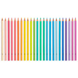 OOLY Pastel Hues Colored Pencils - Set of 24 - Laadlee