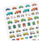 OOLY Stickiville Stickers - Standard - Workin' Wheels - Laadlee