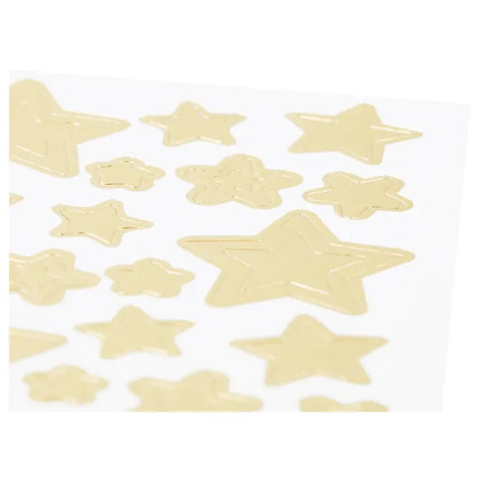 OOLY Stickiville Stickers - Skinny - Gold Stars - Laadlee