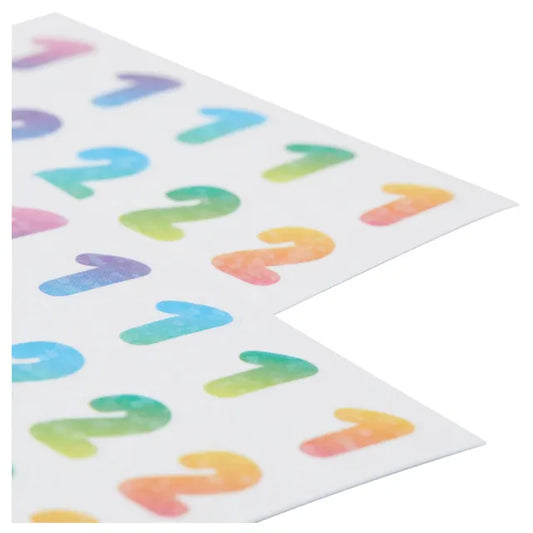 OOLY Stickiville Stickers - Skinny - Rainbow Numbers - Laadlee