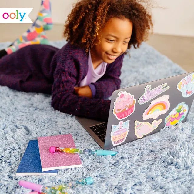 OOLY Scented Scratch Stickers - GRL PWR - Laadlee