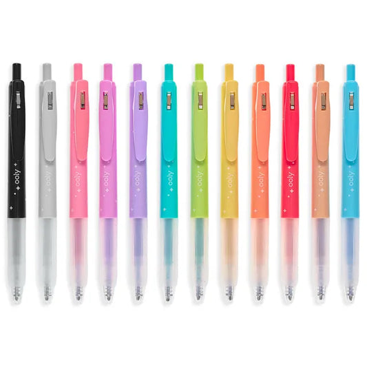 OOLY Oh My Glitter! Gel Pens - Set of 12 - Laadlee