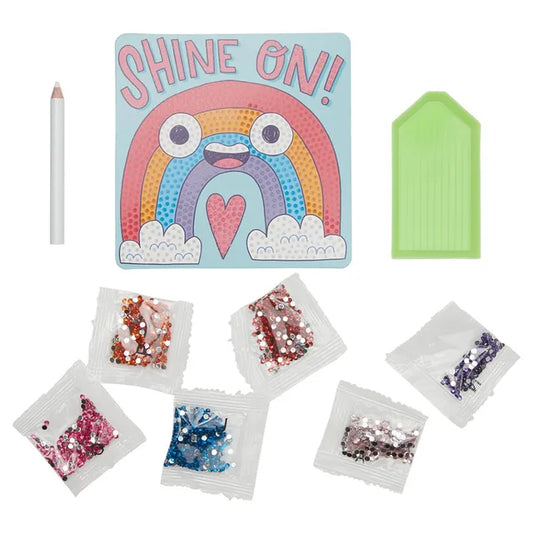 OOLY Razzle Dazzle Mini Gem Art Kit - Rad Rainbow - Laadlee