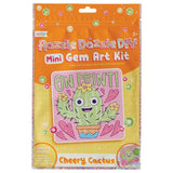 OOLY Razzle Dazzle Mini Gem Art Kit - Cheery Cactus - Laadlee