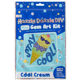 OOLY Razzle Dazzle Mini Gem Art Kit - Cool Cream - Laadlee