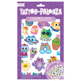 OOLY Tattoo Palooza Temporary Tattoos - Colorful Cats - Laadlee