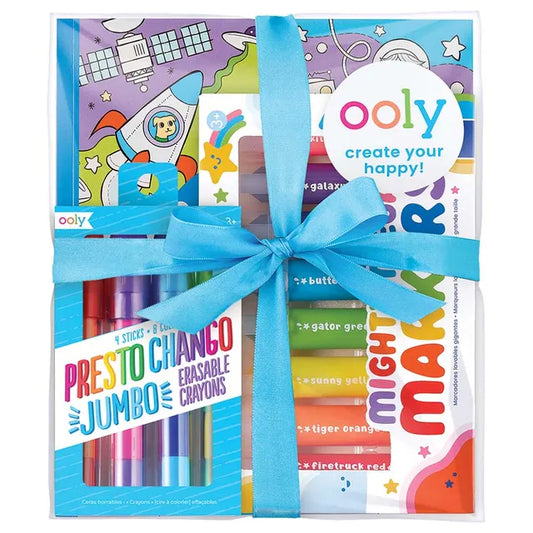 OOLY Giftables - Mighty Mega Space Coloring Pack - Laadlee