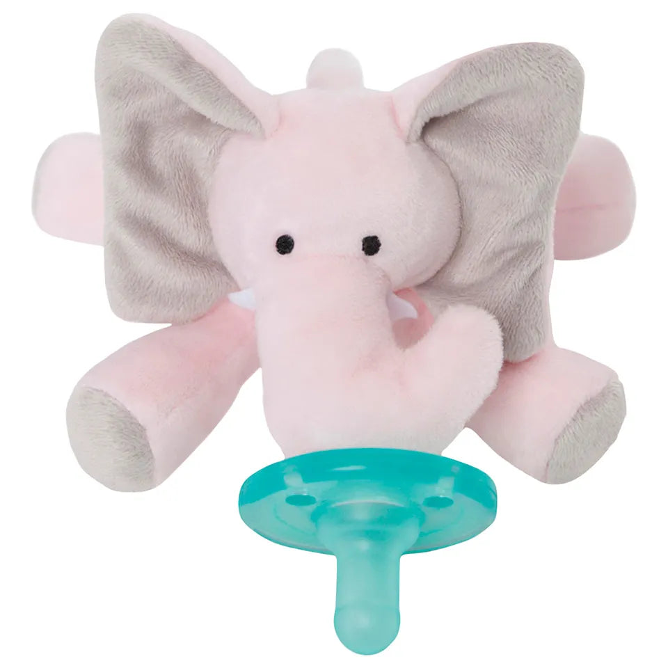 WubbaNub Pacifier - Pink Elephant - Laadlee