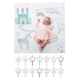 Lulujo Baby's First Year™ Blanket & Cards Set- Something Magical - Laadlee