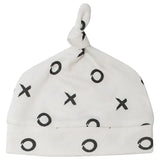 Lulujo Hello World Set (Bamboo Hat + Swaddle blanket) - XO - Laadlee