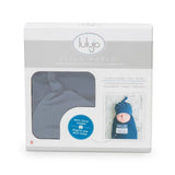 Lulujo Hello World Set (Bamboo Hat + Swaddle blanket) - Navy - Laadlee