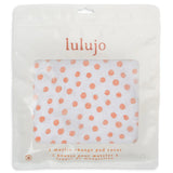 Lulujo Muslin Crib Sheet (135cm x 70cm) - Dots - Laadlee