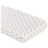 Lulujo Muslin Change Pad Cover (80cm x 40cm) - Rainbow - Laadlee