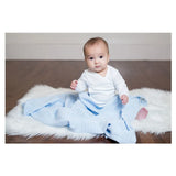 Lulujo Cellular Blanket - Blue - Laadlee