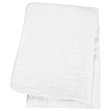 Lulujo Bamboo Swaddle - White - Laadlee