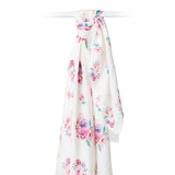 Lulujo Bamboo Swaddle - Posies - Laadlee