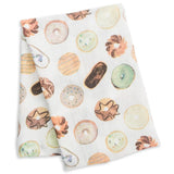 Lulujo 3-Pack Bamboo Muslin Swaddle Blankets - Baby Blues - Laadlee