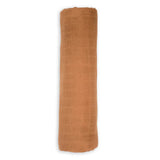 Lulujo Bamboo Swaddle - Tan - Laadlee