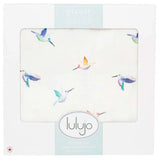 Lulujo Bamboo Crib Quilt - Hummingbirds - Laadlee