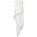 Lulujo Bamboo Crib Quilt - Hummingbirds - Laadlee