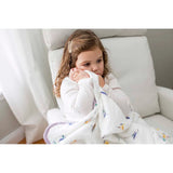 Lulujo Bamboo Crib Quilt - Hummingbirds - Laadlee