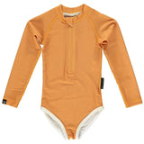 Beach & Bandits Golden Ribbed Swimsuit - Laadlee