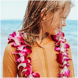 Beach & Bandits Golden Ribbed Swimsuit - Laadlee