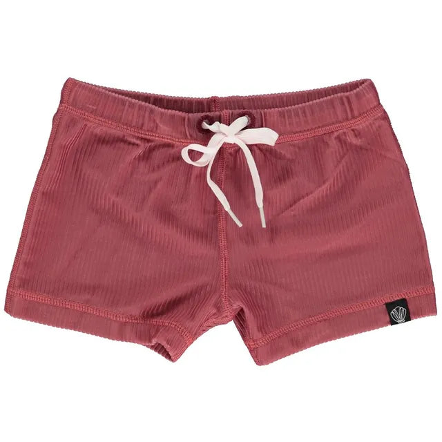 Beach & Bandits Garnet Ribbed Swimshort - Laadlee