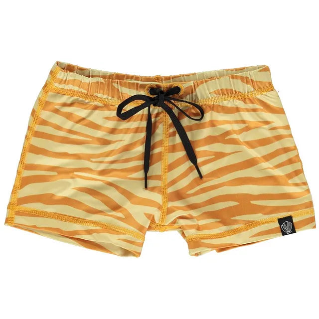 Beach & Bandits Golden Tiger Baby Swimshort - Laadlee