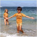 Beach & Bandits Golden Tiger Baby Swimshort - Laadlee