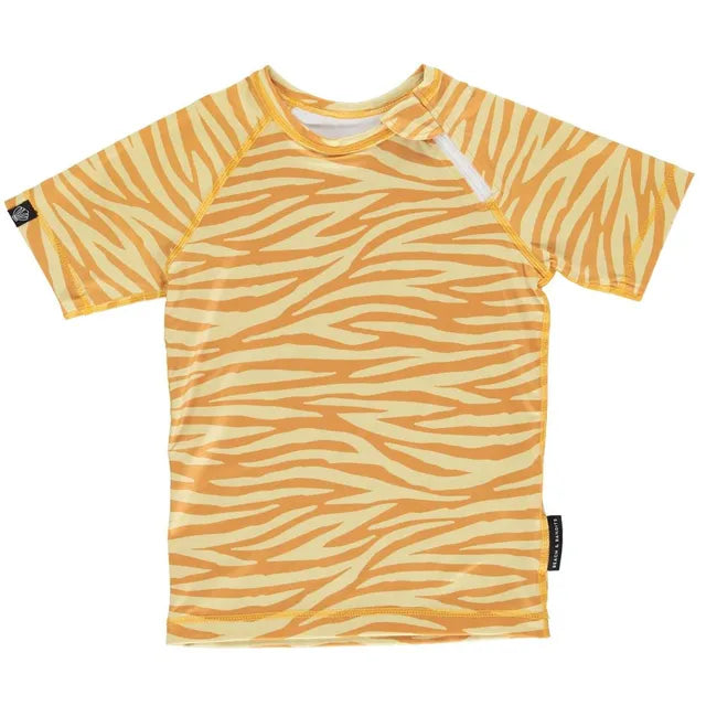 Beach & Bandits Golden Tiger Baby Tee - Laadlee