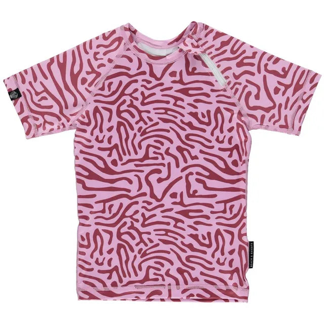 Beach & Bandits Coral Floral Baby Tee - Laadlee