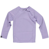 Beach & Bandits Lavender Ribbed Baby Tee - Long Sleeve - Laadlee