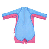 Zoocchini One Piece Surf Suit - Pink Shark - Laadlee