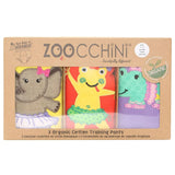 Zoocchini 3 Piece Organic Potty Training Pants Set - Girls - Ballerina Gals - Laadlee