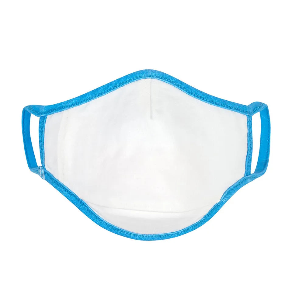 Zoocchini Kids Organic Reusable Cloth Face Masks 3 Pc Set - Shark - Laadlee