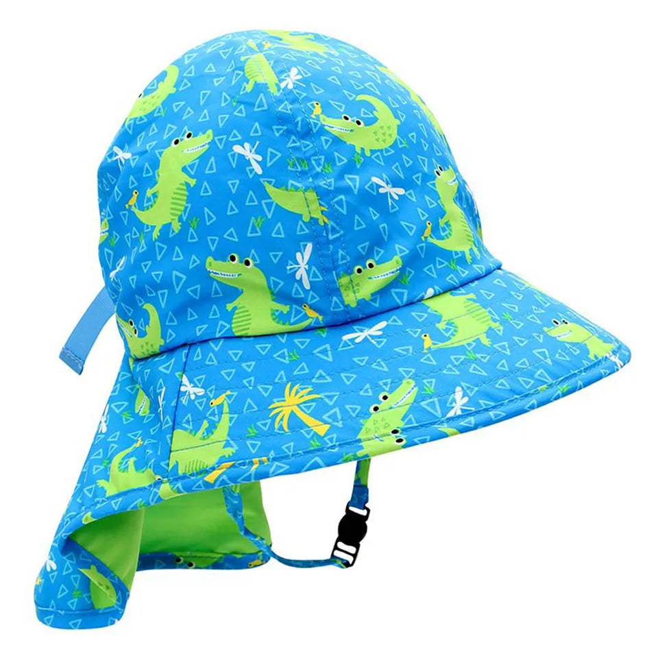 Zoocchini UPF50+ Cape Sunhat - Alligator - Laadlee