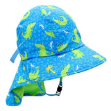 Zoocchini UPF50+ Cape Sunhat - Alligator - Laadlee