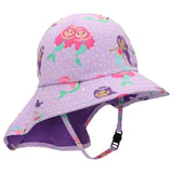 Zoocchini UPF50+ Cape Sunhat - Mermaid - Laadlee