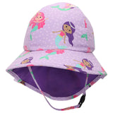 Zoocchini UPF50+ Cape Sunhat - Mermaid - Laadlee