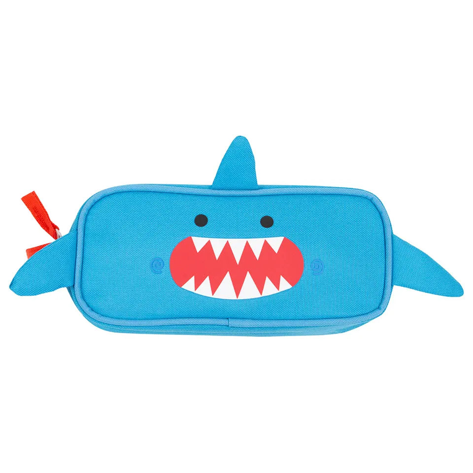 Zoocchini Pencil Case - Sherman The Shark - Laadlee