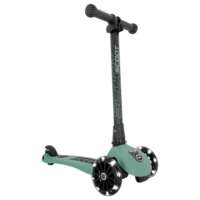 Scoot & Ride Highwaykick 3 LED - Forest - Laadlee