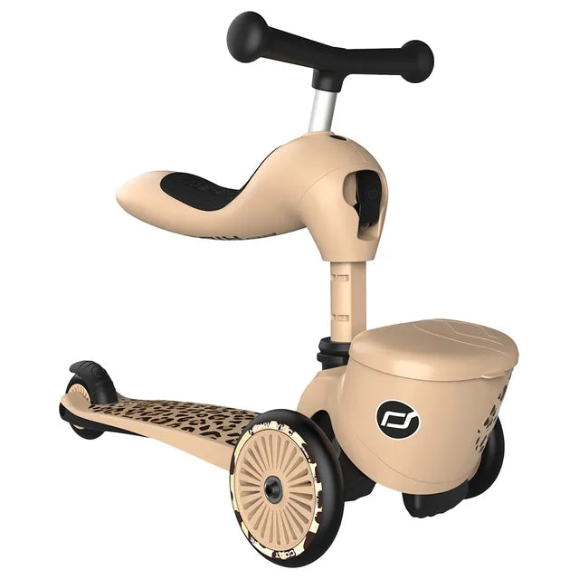 Scoot & Ride Highwaykick 1 Lifestyle - Leopard - Laadlee