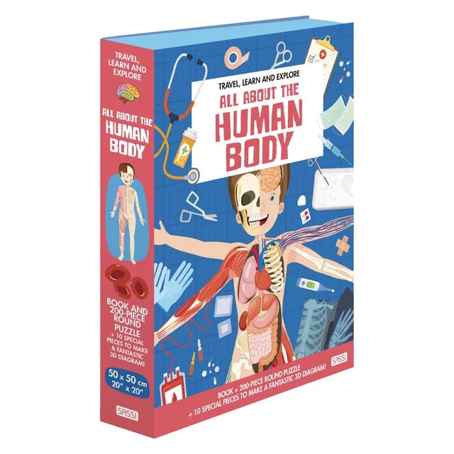 Sassi Travel, Learn and Explore - The World Of The Human Body - Laadlee