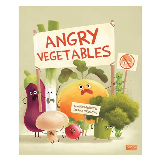 Sassi Picture Book - Angry Vegetables - Laadlee