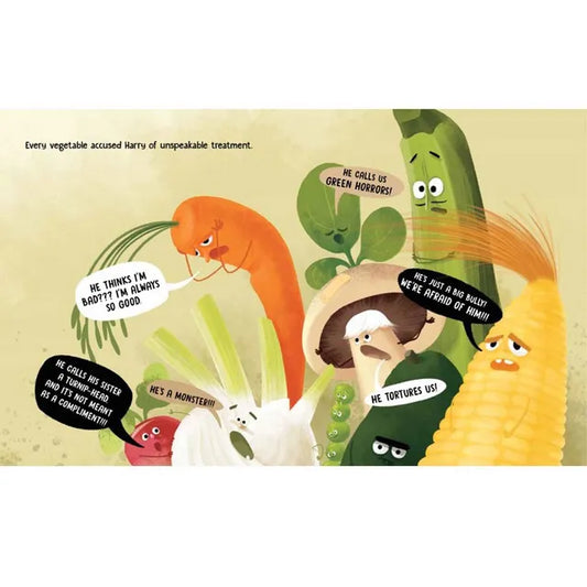 Sassi Picture Book - Angry Vegetables - Laadlee