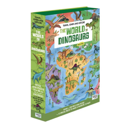 Sassi Travel, Learn and Explore - The World Of Dinosaurs - Laadlee