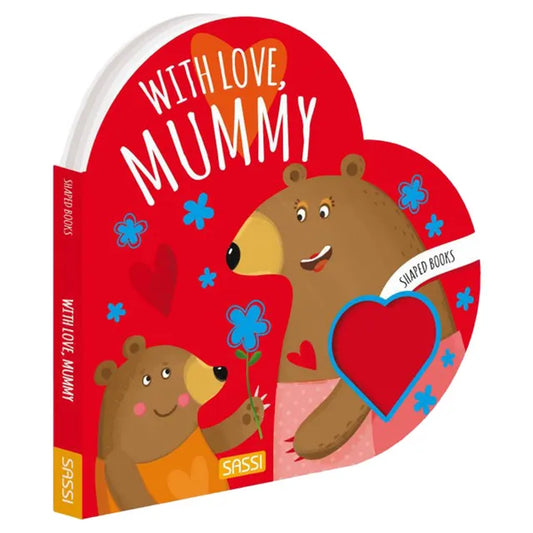 Sassi Shaped Books - With Love Mummy - Laadlee